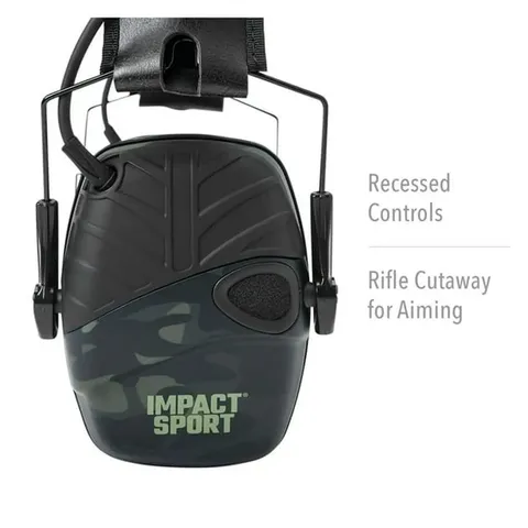 Активні навушники Howard Leight Impact Sport Black MultiCam — фото 4