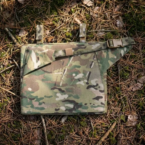 Тактичний каремат (сидушка) 36 × 26 см Militex 20mm Cordura original USA Мультикам — фото 3