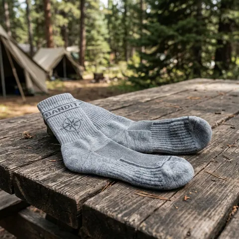 Тактичні шкарпетки трекінгові Compass Silver