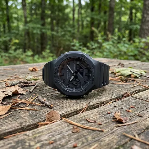 Годинник Casio G-SHOCK GA-2100 - чорний
