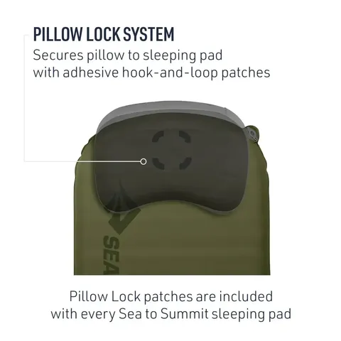 Самонадувний килим Sea to Summit Self Inflating Camp Plus Mat (201x64x7.5см), Rectangular Large, Moss, — фото 6