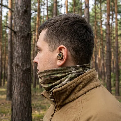 Активні Беруші для стрільби EARMOR M20T койот