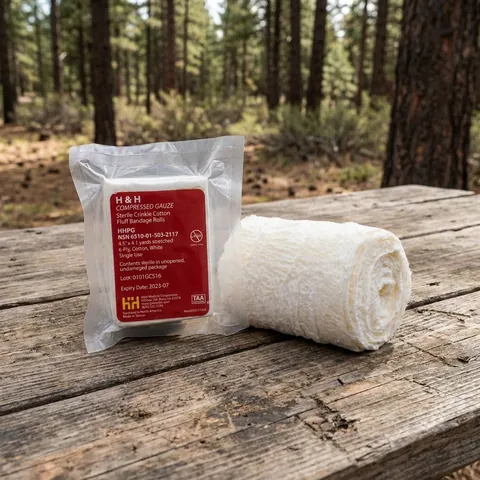 Бинт для тампонади H&H Compressed Gauze