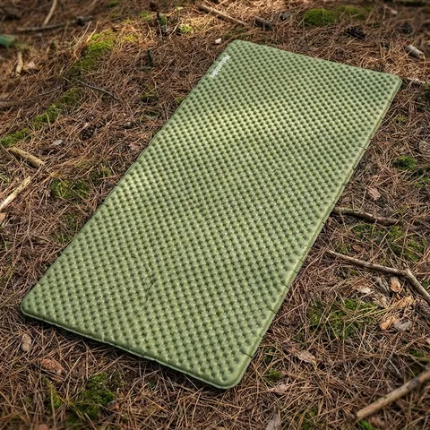 Двомісний надувний килим (196х120х7см) Naturehike CNH22DZ018 - Зелений — фото 3