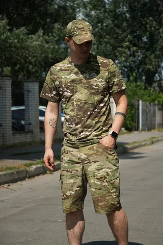 Шорти тактичні Oper FS Rip-Stop мультикам-48 — фото 9