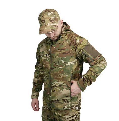 Тактична куртка Twill GEN I | Multicam | Літня військова куртка без підкладки — фото 2