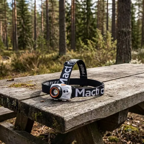Ліхтар налобний Mactronic Maverick White Peak (320 Lm) Focus (AHL0052)