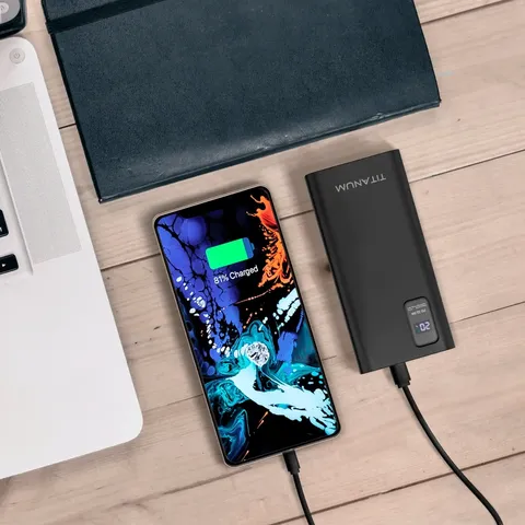 Повербанк TITANUM 727S 20000mAh 22.5W Black — фото 7