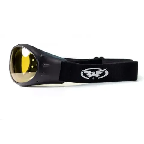 Окуляри захисні Global Vision Eliminator Photochromic (yellow), жовті фотохромні, Чорний — фото 5