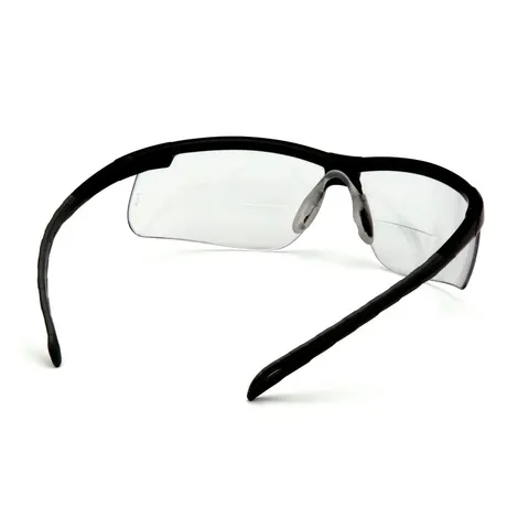 Біфокальні захисні окуляри Pyramex Ever-Lite Bifocal (clear +2.0) Super Anti-Fog H2MAX, біфокальні прозорі з діоптріями, Чорний — фото 6