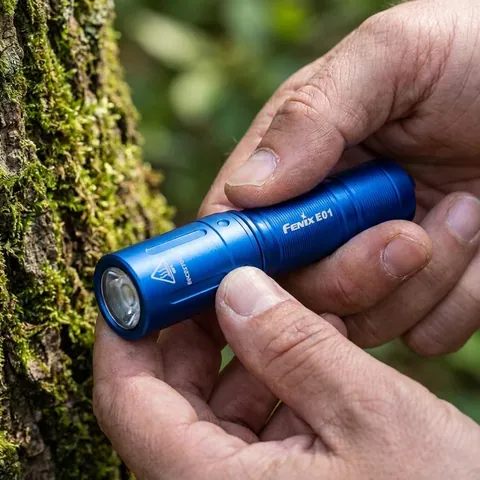 Ліхтар ручний Fenix E01 V2.0 блакитний — фото 3