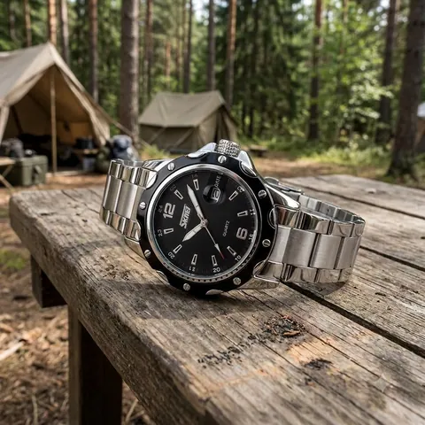 Чоловічий годинник Skmei Robby Steel 0992S