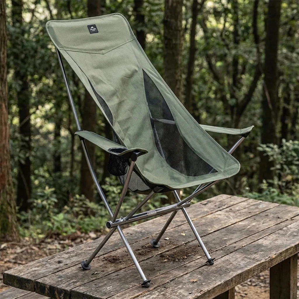 Крісло складане Naturehike CNK2300JU0003, зелене