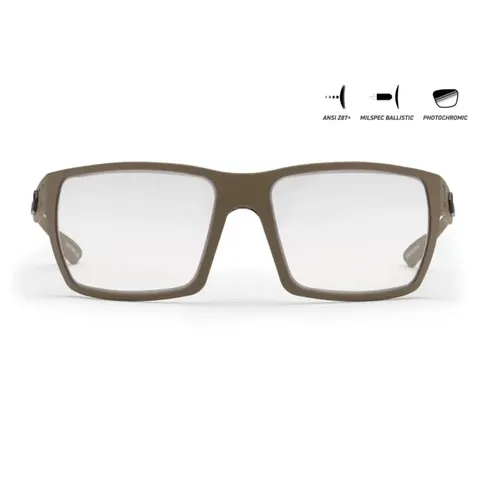 Захисні окуляри Gatorz Marauder Photochromic ANSI Z87.1 Mil-Spec Ballistic, Tan Cerakote - GZ-12-305 — фото 5