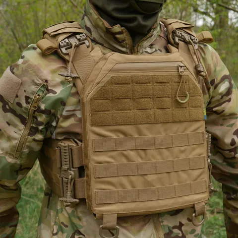 Плитоноска Kiborg GU gen.1 Койот — фото 8
