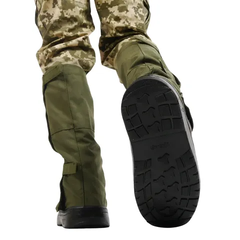 Бахіли тактичні водозахисні на взуття олива M (39-42) — фото 7