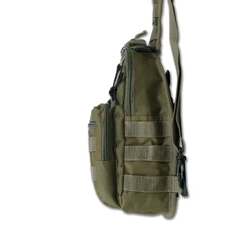 Сумка через плече — Койот з MOLLE-системою — фото 6