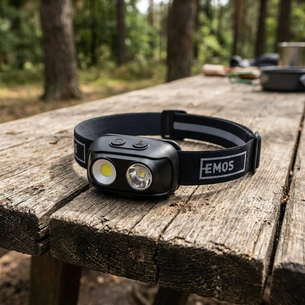 Ліхтар налобний акумуляторний Emos P3542 COB LED 500 Lm Li-pol 1200 mAh