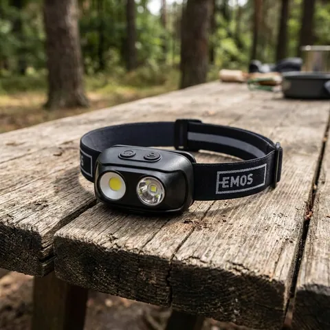 Ліхтар налобний акумуляторний Emos P3542 COB LED 500 Lm Li-pol 1200 mAh