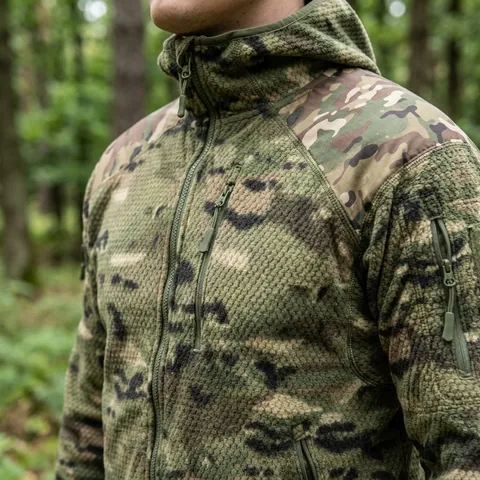 Флісова кофта мультикам Kiborg Jacket Grid Fleece — фото 3