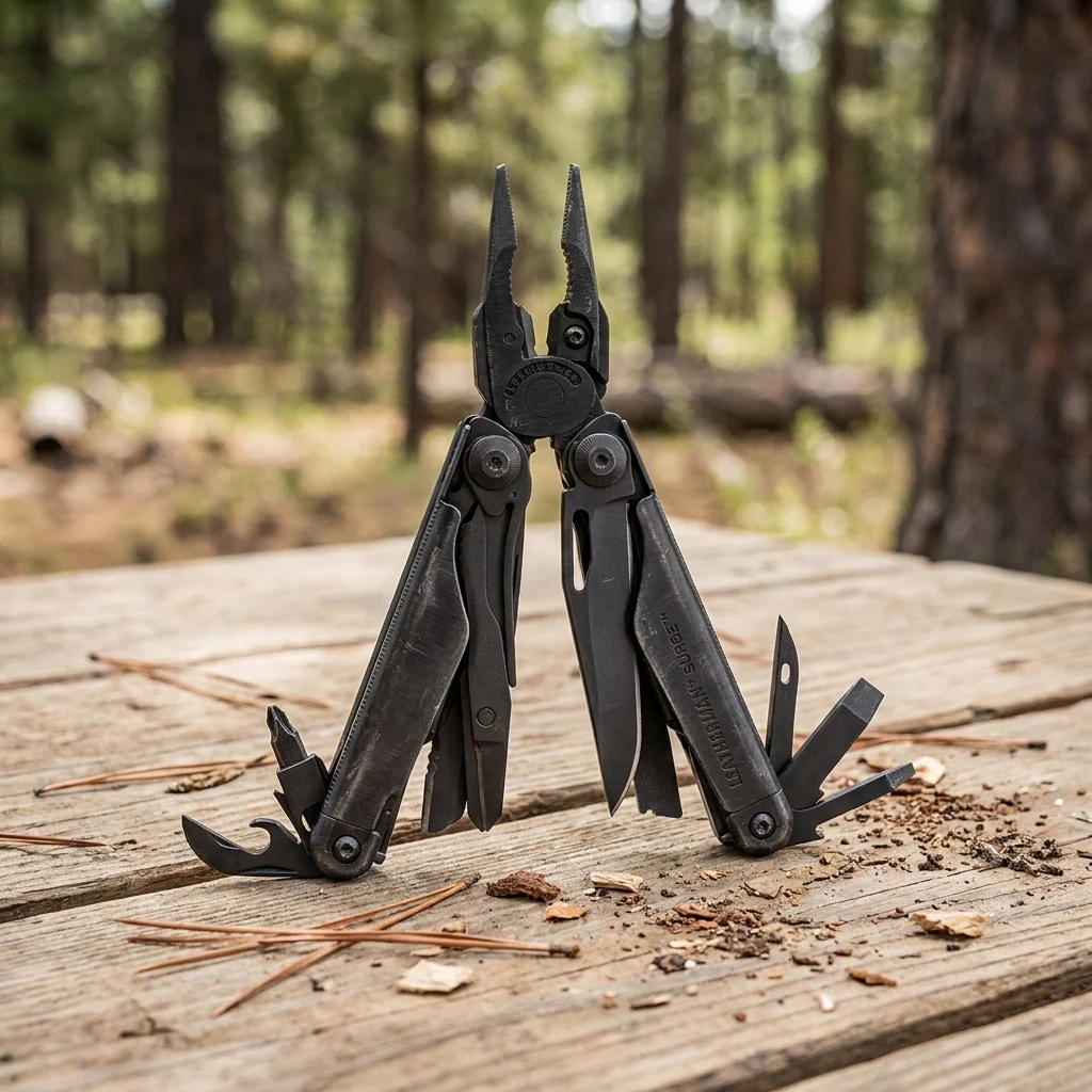 Мультитул LEATHERMAN SURGE BLACK