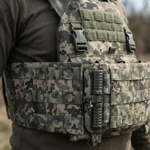 Комплект камербандів Gen.2 для плитоноски KIBORG (зі швидким скидом) — Піксель — фото 3