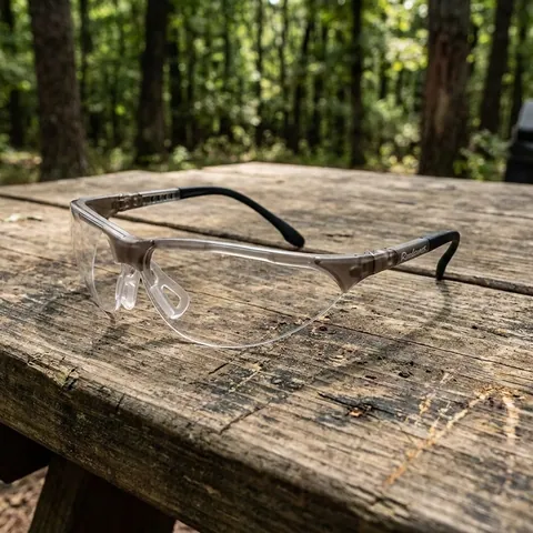 Окуляри захисні Pyramex Rendezvous Crystal Gray (clear) Anti-Fog, прозорі в сірій напівпрозорій оправі, Прозорий