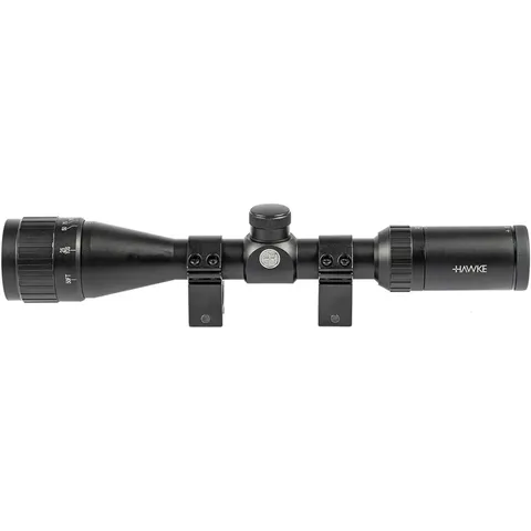 Приціл оптичний Hawke Fast Mount 3-9x40 AO сітка Mil Dot. Кільця на Weaver — фото 5