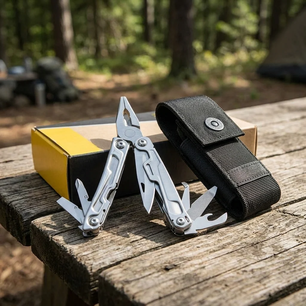 Мультиінструмент Leatherman Sidekick, синтетичний чохол, картонна коробка