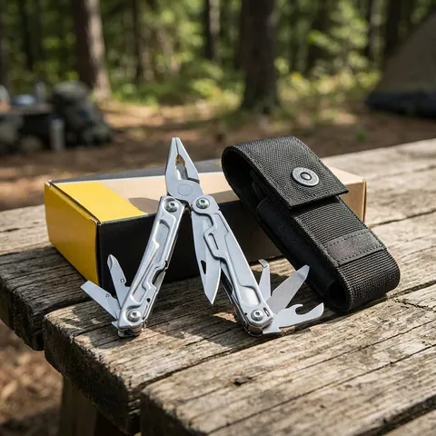 Мультиінструмент Leatherman Sidekick, синтетичний чохол, картонна коробка