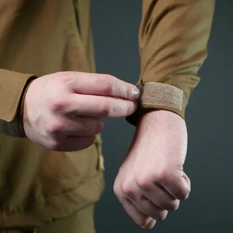 Тактична куртка Twill GEN I | Койот | Літня військова куртка без підкладки — фото 12