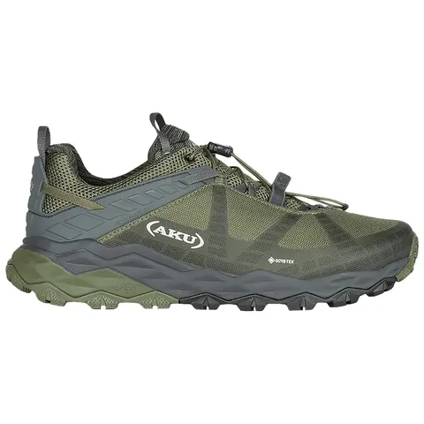 Літні трекінгові кросівки AKU FlyRock GTX (Зелений/Сірий) з Gore-Tex і Vibram — фото 4