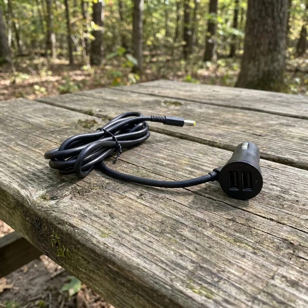Кабель для живлення Starlink mini від прикурювача авто з 2-а usb 1.8 метра