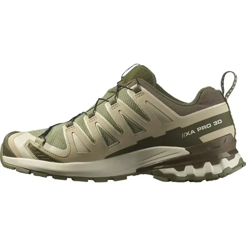 Чоловічі водонепроникні кросівки Salomon XA PRO 3D V9 GTX Deep Lichen Green / Safari — фото 5