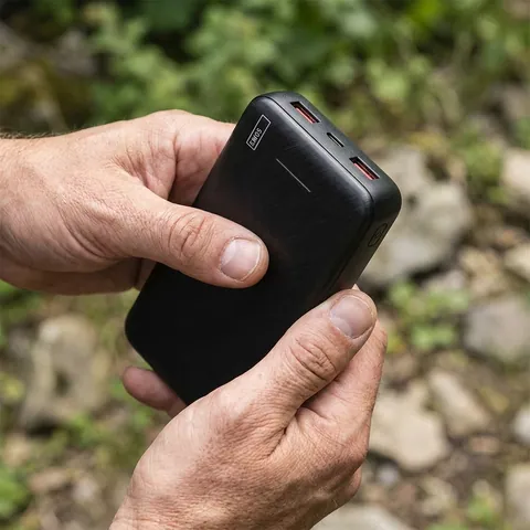 Повербанк EMOS B0572B 22,5W/20000mAh, чорний, PD20W — фото 3