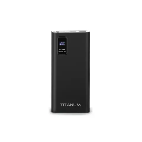 Повербанк TITANUM 727S 20000mAh 22.5W Black — фото 4