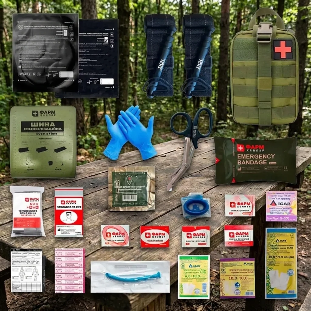 Аптечка тактична IFAK 2 NATO з турнікетом SICH