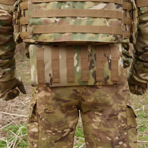 Захист живота/кишківника Kiborg з балістичним захистом 2 клас Militex Мультикам — фото 10