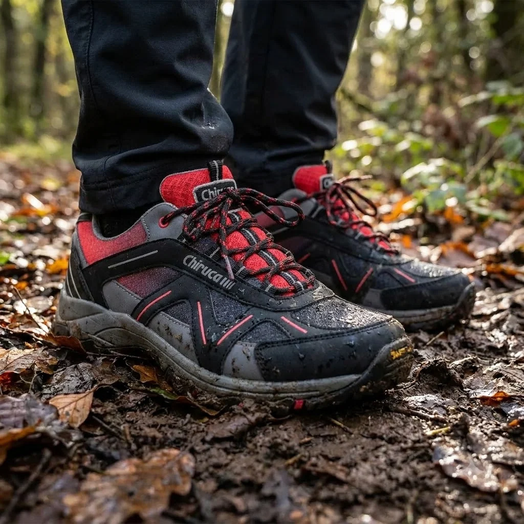 Кросівки Chiruca Sumatra Gore-Tex 43 grey/red