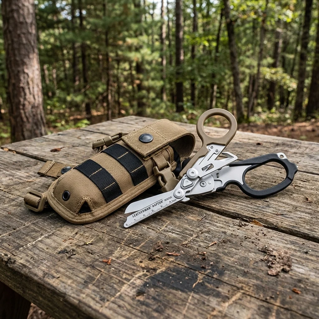 НОЖИЦІ LEATHERMAN RAPTOR RESCUE, ЧОХОЛ MOLLE