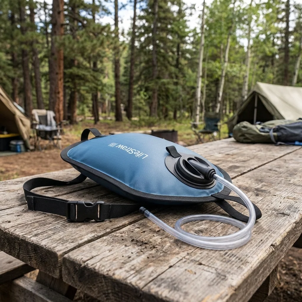 Фільтр для води LifeStraw Peak Gravity, 8 л, Mountain Blue