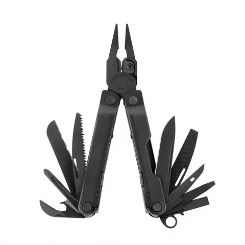 Мультитул Leatherman Rebar Black з чохлом — фото 2