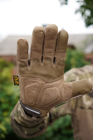Зимові тактичні рукавички Mechanix M-Pact з утеплювачем Койот — фото 8