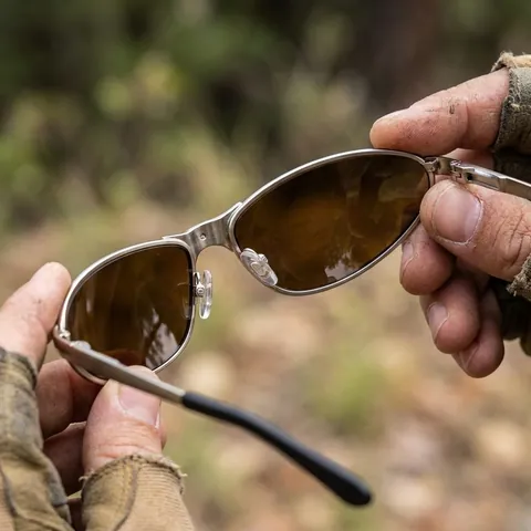Захисні окуляри з поляризацією Black Rhino i-Beamz Polarized (brown), коричневі, Сірий — фото 3
