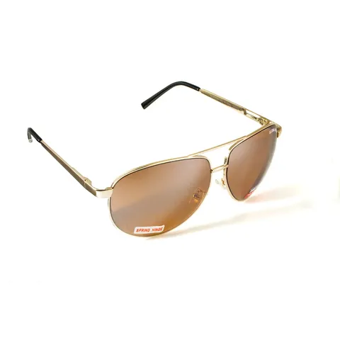 Окуляри захисні Global Vision Aviator-4 (drive mirror), коричневі лінзи — фото 2