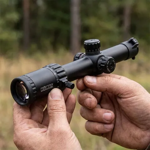 Оптичний приціл KONUS EVENT 1-10x24 Circle Dot IR — фото 3
