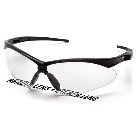 Біфокальні захисні окуляри ProGuard Pmxtreme Bifocal (clear +2.5) біфокальні прозорі з діоптріями, Чорний — фото 5