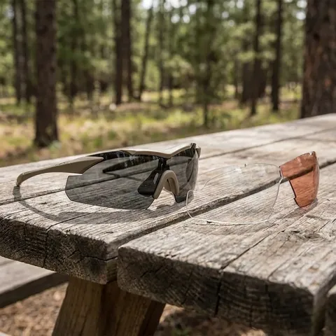 Окуляри балістичні Wiley X WX Vapor 2.5. 3 лінзи (Grey/Clear/Light Rust) оправа Tan
