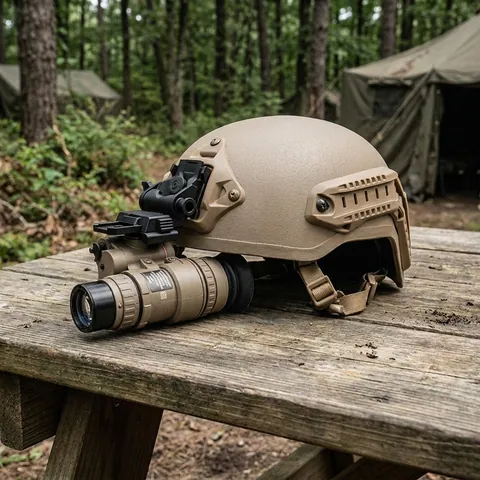 Монокуляр прилад нічного бачення PVS-18A1 Night Vision із кріпленням FMA L4G24 на шолом