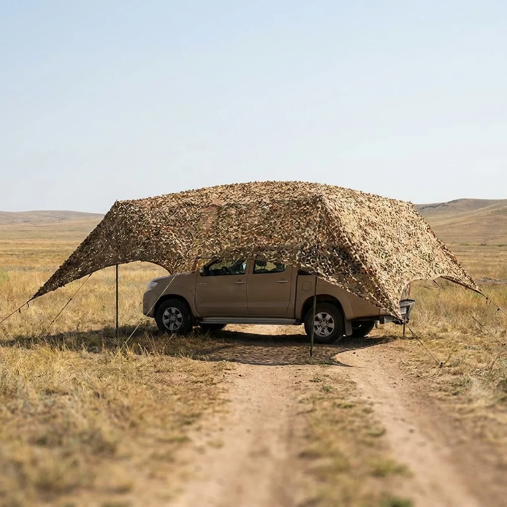 Маскувальна сітка Militex Хвойний ліс 5х5м (площа 25 кв.м.)